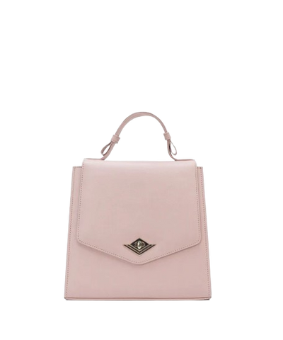 Glamcarri Pink Leather Handbag