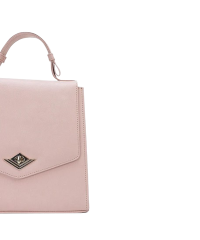 Glamcarri Pink Leather Handbag