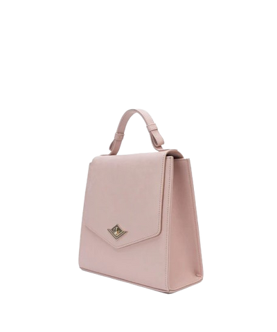 Glamcarri Pink Leather Handbag