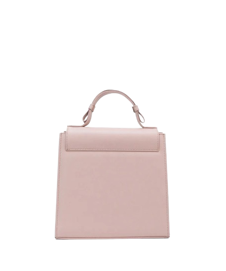 Glamcarri Pink Leather Handbag