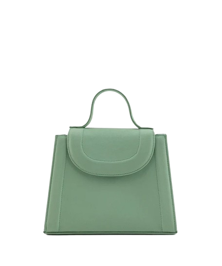 Glamcarri Green Leather Handbag