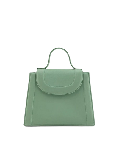 Glamcarri Green Leather Handbag